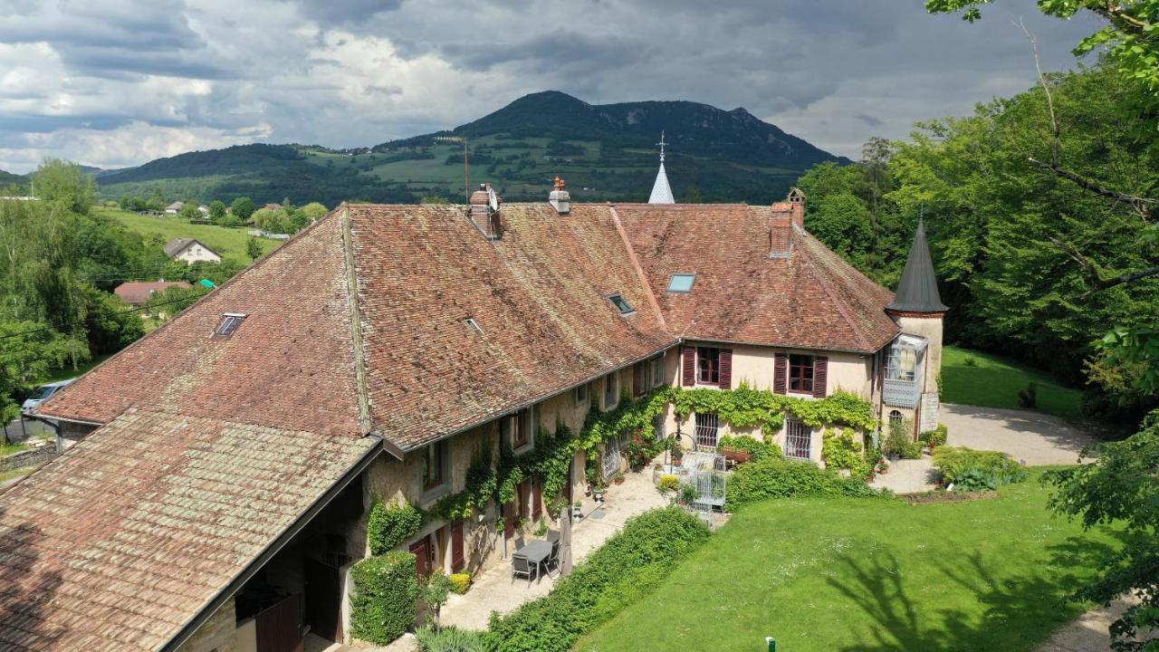 Domaine De Bellevue Gite Du Mont Poupet Marnoz Exterior foto